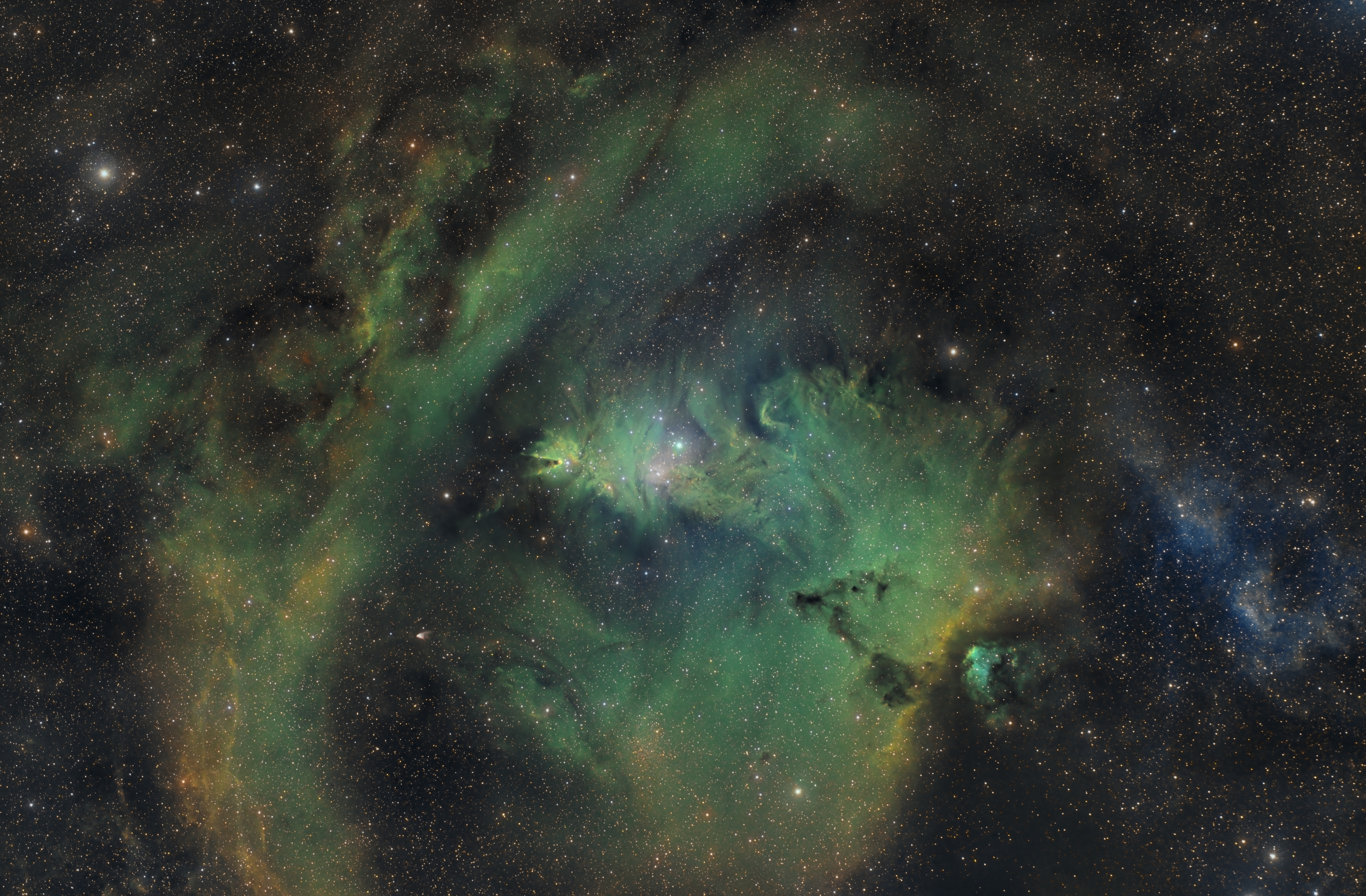 ngc2244 Christmas Tree cluster and Cone nebula.jpg